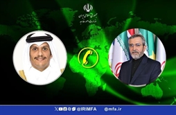 I.R. Iran, Ministry of Foreign Affairs- Iran Qatar renew calls for enduing Gaza war